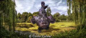 "Leap Frog Over the Pond" part of my Underwater Surrealis... by Conor Culver 